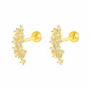 Boucles d'oreilles à clou pour femmes H702 13