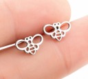 Boucles d'oreilles à clou pour femmes H815 14