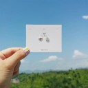 Boucles d'oreilles à clou pour femmes J447 6