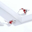 Boucles d'oreilles à clou pour femmes koi carpe 3
