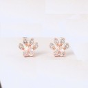 Boucles d'oreilles à clou pour femmes patte 3