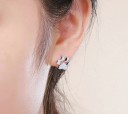 Boucles d'oreilles à clou pour femmes pattes R61 2