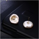 Boucles d'oreilles à clou pour femmes perle A2748 3