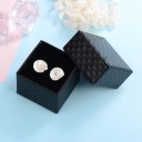 Boucles d'oreilles à clou pour femmes perle A2748 4