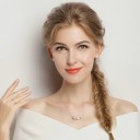 Boucles d'oreilles à clou pour femmes perles R117 4