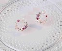 Boucles d'oreilles à clou pour femmes R85 4