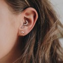 Boucles d'oreilles à clous pour femmes G186 2