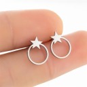 Boucles d'oreilles à clous pour femmes J159 3