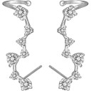 Boucles d'oreilles à contour pour femmes avec clip 1