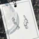 Boucles d'oreilles à contour pour femmes avec clip 3