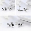 Boucles d'oreilles à étoiles pour femmes 2
