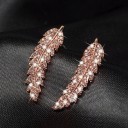 Boucles d'oreilles à plumes pour femmes 6