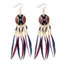 Boucles d'oreilles attrape-rêves pour femmes 14