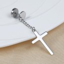Boucles d'oreilles avec croix 6