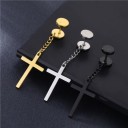 Boucles d'oreilles avec croix 1