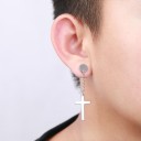Boucles d'oreilles avec croix 2