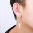Boucles d'oreilles avec croix 3