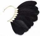 Boucles d'oreilles avec plumes 6