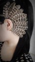 Boucles d'oreilles avec plumes 2