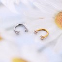 Boucles d'oreilles avec zircon G412 3