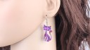 Boucles d'oreilles - chat J2924 4