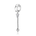 Boucles d'oreilles circulaires avec pendentif G652 2
