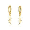 Boucles d'oreilles circulaires pour femmes avec pendentif R35 5