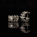 Boucles d'oreilles circulaires pour femmes G1155 4
