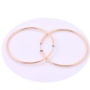 Boucles d'oreilles circulaires pour femmes G561 3