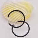 Boucles d'oreilles circulaires pour femmes G561 4