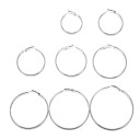Boucles d'oreilles circulaires pour femmes G592 3