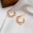 Boucles d'oreilles circulaires pour femmes G717 15