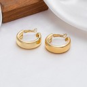 Boucles d'oreilles circulaires pour femmes G717 25