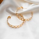 Boucles d'oreilles circulaires pour femmes G717 7