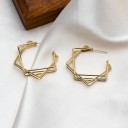 Boucles d'oreilles circulaires pour femmes G717 13