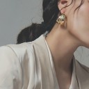 Boucles d'oreilles circulaires pour femmes G717 4