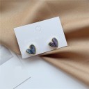 Boucles d'oreilles cœur pour femmes H698 2