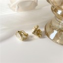 Boucles d'oreilles cœur pour femmes J204 8