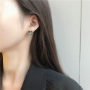 Boucles d'oreilles cœur pour femmes J204 5