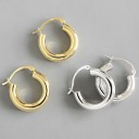 Boucles d'oreilles créoles pour femmes G118 1
