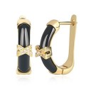 Boucles d'oreilles créoles pour femmes G1292 6