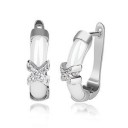 Boucles d'oreilles créoles pour femmes G1292 7