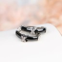 Boucles d'oreilles créoles pour femmes G1292 4