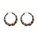 Boucles d'oreilles créoles pour femmes G1397 1