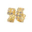 Boucles d'oreilles créoles pour femmes G1517 27