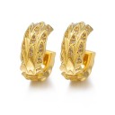 Boucles d'oreilles créoles pour femmes G1517 29