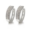 Boucles d'oreilles créoles pour femmes G1517 46