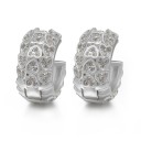 Boucles d'oreilles créoles pour femmes G1517 48