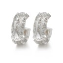 Boucles d'oreilles créoles pour femmes G1517 10