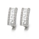 Boucles d'oreilles créoles pour femmes G1517 54